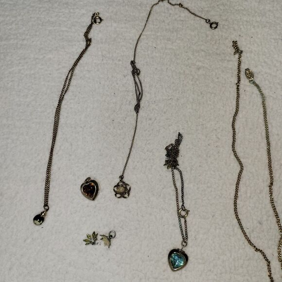 Vtg Jewelry Womens Earings Necklaces Assorted Lot Mid Century Modern Retro - Picture 7 of 16